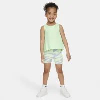Nike Dri-FIT Prep in Your Step Toddler шорти комплект колір фіолетовий