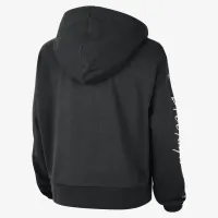 Brooklyn Nets Standard Issue женская Nike Dri-FIT NBA Pullover Толстовка с капюшоном цвет черный