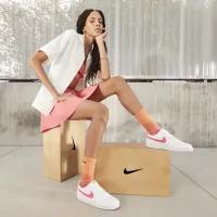 Nike Court Vision Low женская Кроссовки цвет белый