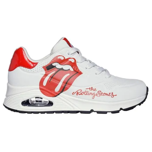 Кросівки Жіночі Skechers UNO - Rolling Stones Single (177965-WRD)