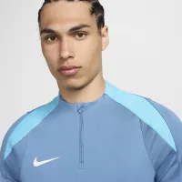 Nike Strike чоловічі Dri-FIT Soccer 1/2-Zip Drill Top блакитний