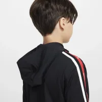 Nike Sportswear Club Big дитячі Pullover Knit Толстовка з капюшоном колір чорний