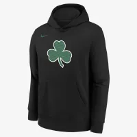 Boston Celtics Club Fleece Big детские Nike NBA Pullover Толстовка с капюшоном цвет черный