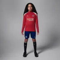 Nike Paris Saint-Germain Strike Fourth Big дитячі Jordan Soccer Knit Drill Top колір червоний