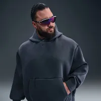 Nike Tech чоловічі Fleece Толстовка з капюшоном колір чорний