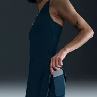 Nike Victory женская Dri-FIT Flouncy Tennis юбка синий