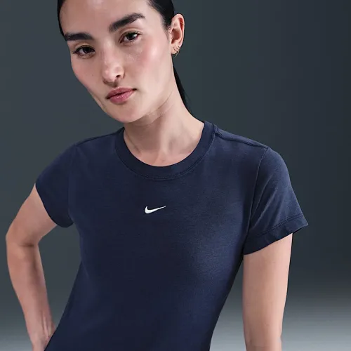 Nike Sportswear Chill Knit жіноча футболка блакитний