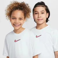 Nike Academy Big детские Dri-FIT Short-Sleeve Soccer Top цвет белый