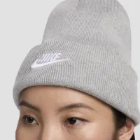 Nike Peak Futura Beanie колір сірий