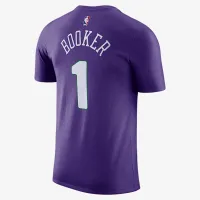 Devin Booker Phoenix Suns Essential City Edition чоловічі Nike NBA футболка колір фіолетовий