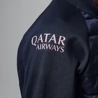 Nike Paris Saint-Germain Academy Winter Warrior Big дитячі Jordan Therma-FIT Soccer Drill Top колір чорний