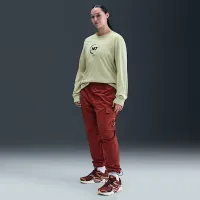 Nike Sportswear N7 Long-Sleeve Max90 футболка цвет зеленый