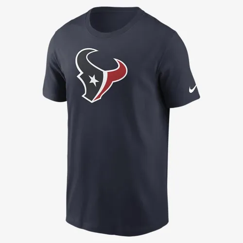 Houston Texans Rewind Logo Essential чоловічі Nike NFL футболка блакитний