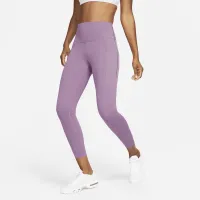 Nike Universa жіноча Medium-Support З високою талією 7/8 лосіни з кишенямиколір фіолетовий