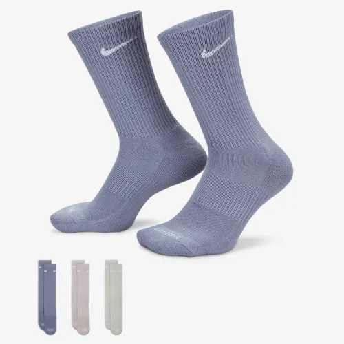 Nike Everyday Plus Cushioned тренировочные Crew носки (3 пары) многоцветный