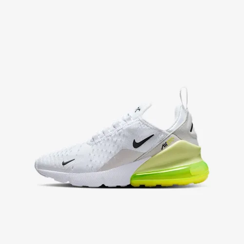 Nike Air Max 270 Big детские Кроссовки цвет белый
