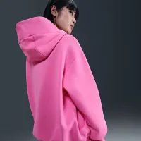 Nike Sportswear Phoenix Fleece женская оверсайз Pullover Толстовка с капюшоном Pink