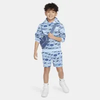 Nike Sportswear Club Little детские Толстовка с капюшоном синий