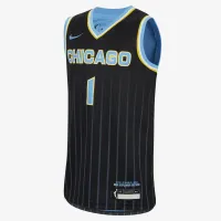 Diamond DeShields Chicago Sky 2024 Explorer Edition Big дитячі Nike Dri-FIT WNBA Swingman Jersey колір чорний