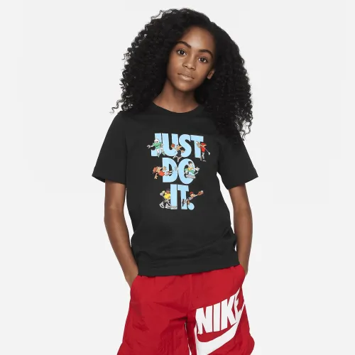 Nike Sportswear Big детские футболка цвет черный