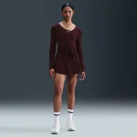 Nike One Relaxed жіноча Dri-FIT Top колір червоний