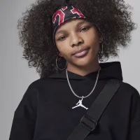 Nike Jordan Icon Play Pullover Толстовка с капюшоном Big Kids Толстовка с капюшоном цвет черный