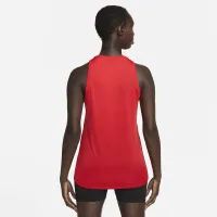 Nike Dri-FIT жіноча тренувальні Tank колір червоний
