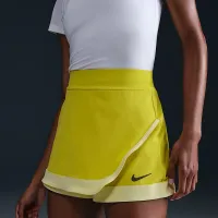NikeCourt Slam женская Dri-FIT Tennis Skort цвет зеленый