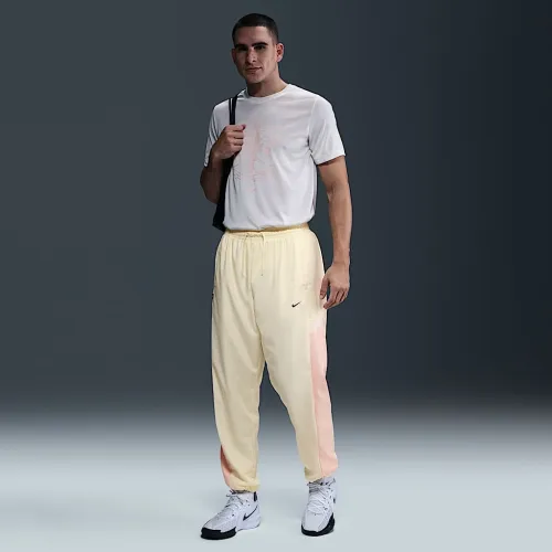 Nike Icon мужские Woven баскетбольные Pants цвет белый