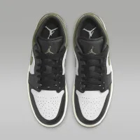 Nike Air Jordan 1 Low чоловічі Кросівки колір чорний