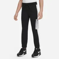 Nike Sportswear Heritage Little дитячі Pants колір чорний
