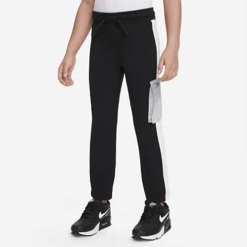 Nike Sportswear Heritage Little дитячі Pants колір чорний