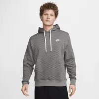 Nike Sportswear Club Fleece чоловічі Pullover Толстовка з капюшоном колір сірий