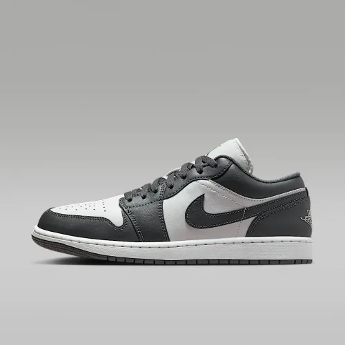 Nike Air Jordan 1 Low мужские Кроссовки цвет серый