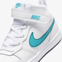 Nike Court Borough Mid 2 Little дитячі Кросівки колір білий