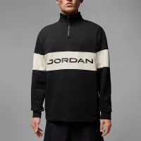 Nike Jordan Sport чоловічі Dri-FIT 1/4-Zip для гольфу Top колір чорний