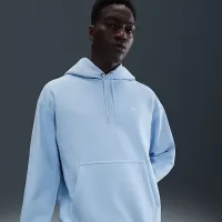 Nike Solo Swoosh мужские Pullover Толстовка с капюшоном синий