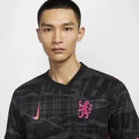 Chelsea FC 2024/25 Stadium Third мужские Nike Dri-FIT Soccer Replica Jersey цвет серый