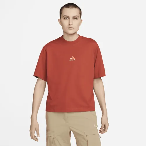 Nike ACG женская Short-Sleeve футболка цвет красный