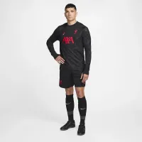 Liverpool FC Academy Pro Third мужские Nike Dri-FIT Soccer Long-Sleeve Top цвет черный