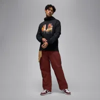 Nike Jordan чоловічі футболка колір чорний