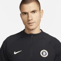 Chelsea FC Academy Pro чоловічі Nike Full-Zip Knit Soccer Куртка блакитний