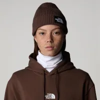 Шапка The North Face Logo Box Beanie 0A3FJX1OI1 - коричнева