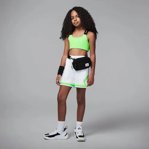 Nike Jordan Dri-FIT Sport Big дитячі Indy Bra колір зелений