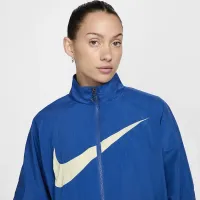 Club Америка Essential жіноча Nike Soccer Woven Куртка блакитний
