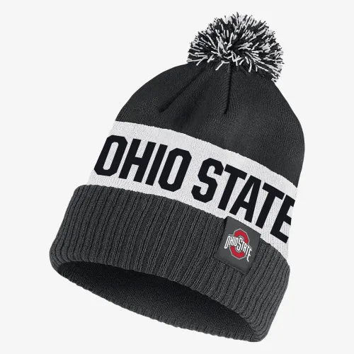 Ohio State Nike College Beanie цвет черный