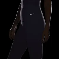 Nike Zenvy жіноча З високою талією Flaколір червоний лосіни колір фіолетовий