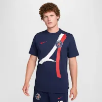 Paris Saint-Germain Away мужские Nike Nike Soccer футболка синий
