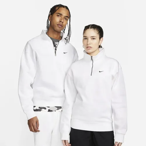 Nike Solo Swoosh мужские 1/4-Zip Top цвет белый
