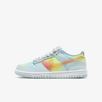 Nike Dunk Low Big детские Кроссовки синий